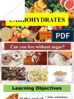 Carbohydrates: Yoli Antonnette M. Caldoza
