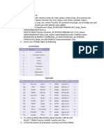 Create tables Department and Teacher with SQL queries