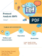 Stateful Protocol Analysis IDPS: Group 3