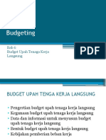 BAB 6 Budget-Budget Upah Tenaga Kerja Langsung
