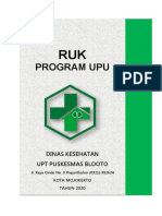 Analisis Situasi Program UPU Puskesmas Blooto 2020