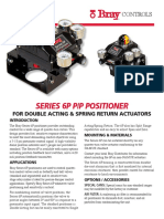 Series 6P P/P Positioner: Controls