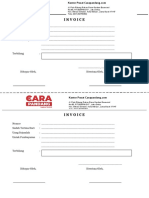 Carapandang invoice template