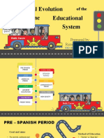 Historical Evolution of the Philippine Educational System