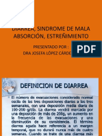 Diarrea, Sindrome de Mala Absorción, Estreñimiento