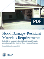 Flood Damage-Resistant Materials Requirements