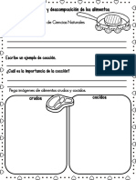 Cocción alimentos conservación