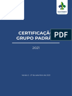 Certificação do Grupo Padrão 2021 para Unidades Escoteiras Locais