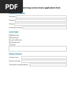 Employee Leave Card Template 2016-17 | PDF | Career & Growth