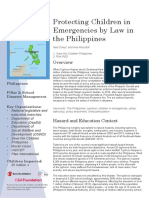 Protecting Children in Emergencies by Law in The Philippines