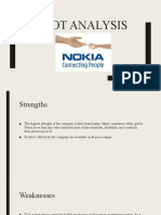 Swot Analysis: Nokia