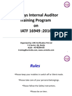 Iatf 16949 Training