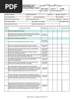 Saudi Aramco Inspection Checklist