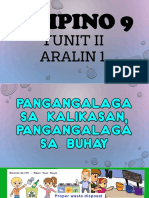 FILIPINO 9-YUNIT2 - ARANLI 1 A