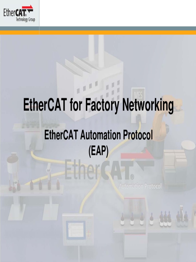 Ethercat For Factory Networking: Ethercat Automation Protocol (Eap ...