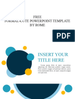 Free Formal-Cute Powerpoint Template by Rome