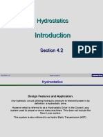 4.2 Hydrostatics Introduction
