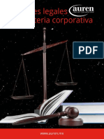 Apuntes legales en materia corporativa