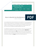 Statistics by Jim: How To Identify The Distribution of Your Data