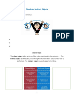 Direct and Indirect Objects: Word Order in An English Sentence