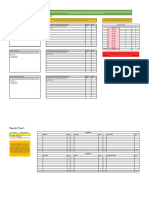 12 Week Year Sheets BLANK