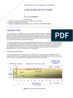 Sensitivity Analysis Based On The Sharp Computer Code: T.M. TRAN (A), R.J. SCHOTTING (B) and Ed. VELING (A)