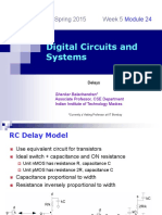 Spring 2015 Week 5 Module 24 - Digital Circuits and Systems Delays