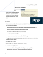 Venous and Lymphatic Disease: Clinical Evaluation