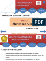 Bab 13. Merger Dan Akuisisi