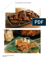 Jenis Masakan Khas Sumatera Barat