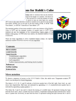 Optimal Solutions For Rubik's Cube Refer To Solutions That Are The Shortest