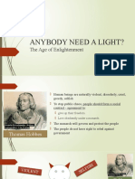 Anybody Need A Light?: The Age of Enlightenment