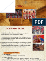 Manobo Tribe: BY: Micutuan, Dolly Mae Montza, Neljen