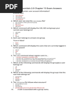 Linux Essentials Chapter 8 18 Answers