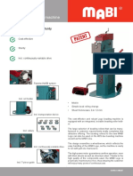 Cost-effective and robust MABI Logo beading machine