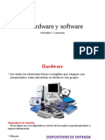 El Hardware y Software: Actividad 7-1 Primaria