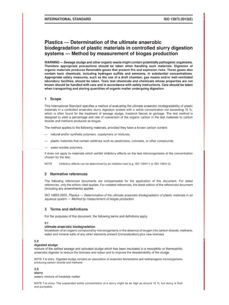 Iso 13975 | PDF