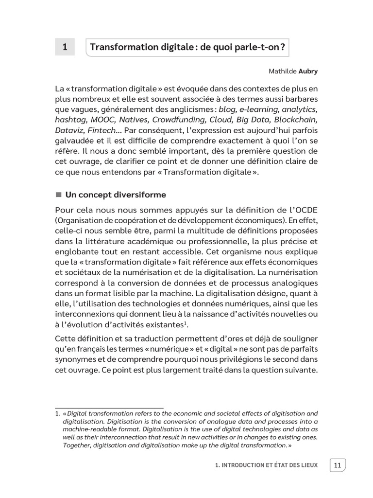 Comprendre la transformation digitale | PDF | Technologies de l ...