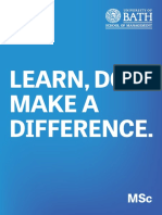 Learn, Do, Make A Difference