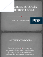 Accidentología Medico Legal.