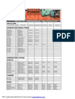 Air Filters Generators Single Phase: PDF Created With Pdffactory Pro Trial Version