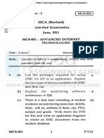 MCS 051 Previous Year Question Papers by Ignouassignmentguru