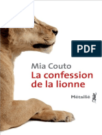 La Confession de La Lionne - Mia Couto