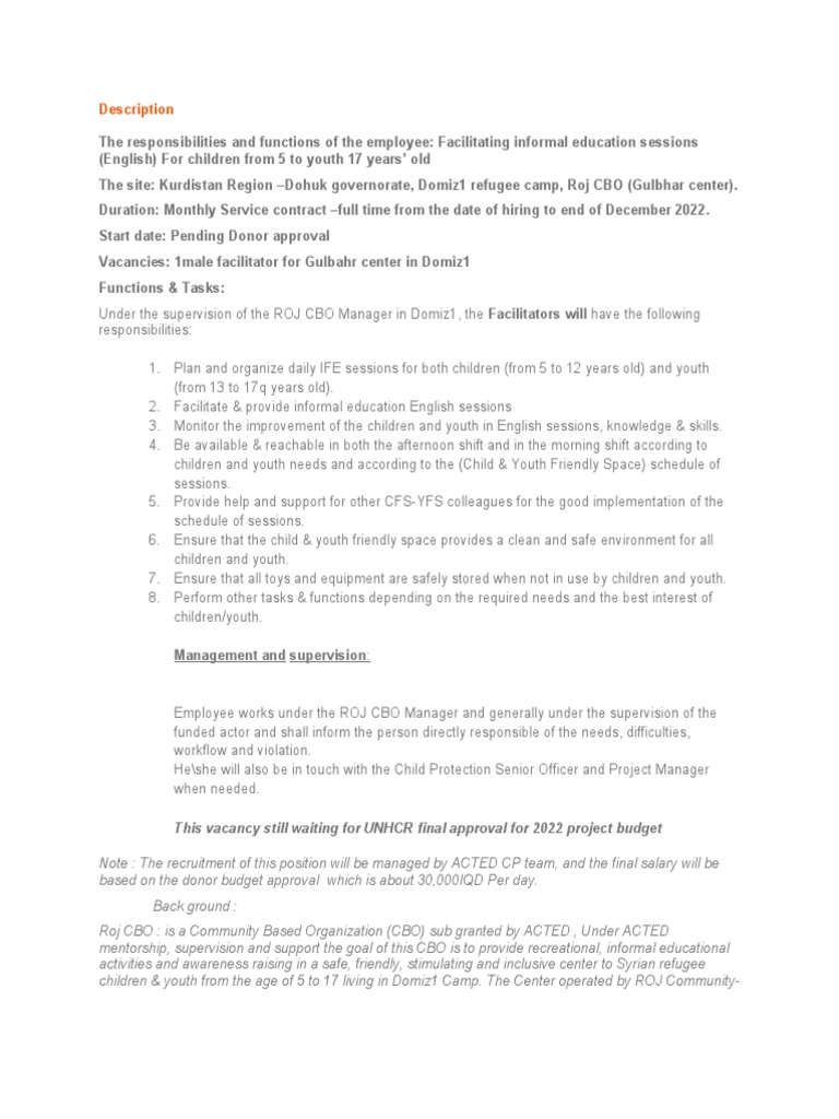 English Facilitator PDF Child Protection