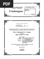 Undangan Walimatul Aqiqohpitonan