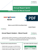 Annual Report Analysis