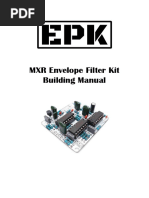 MXR Envelope Filter Kit Building Manual