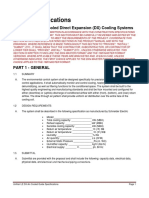 Guide Specifications: Uniflair LE ™ Air-Cooled Direct Expansion (DX) Cooling Systems