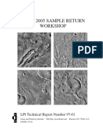 Mars 2005 Sample Return Workshop: LPI Technical Report Number 97-01