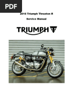 2016 Triumph Thruxton R Service Manual - Rev 2 | PDF | Piston